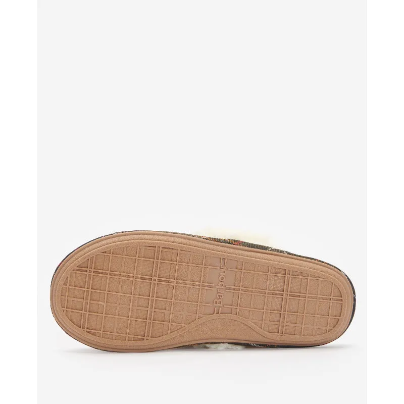 Barbour Ladies Lydia Mule Slipper - Camel Suede