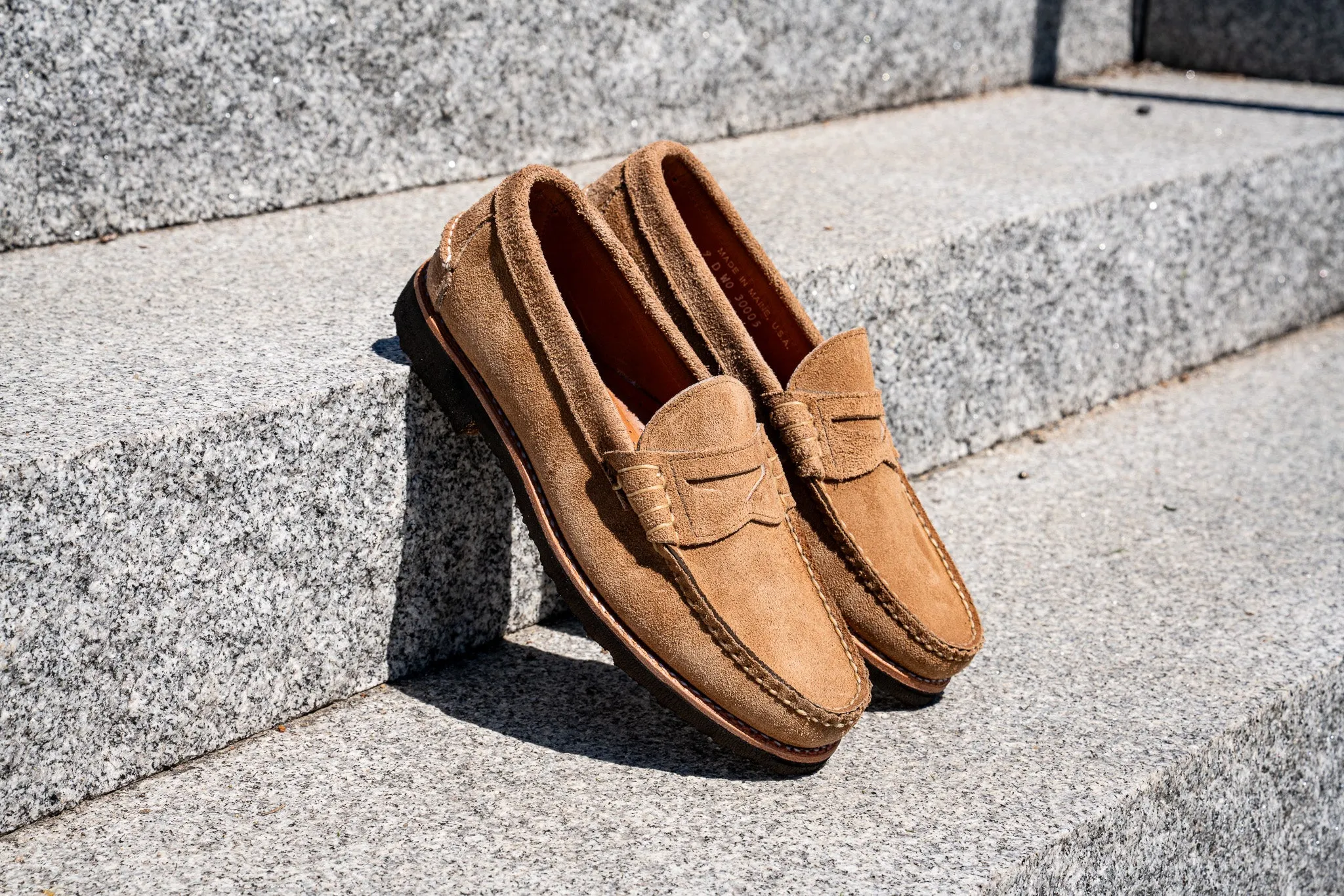Beefroll Penny Loafers LH - Khaki Orion Fleshout