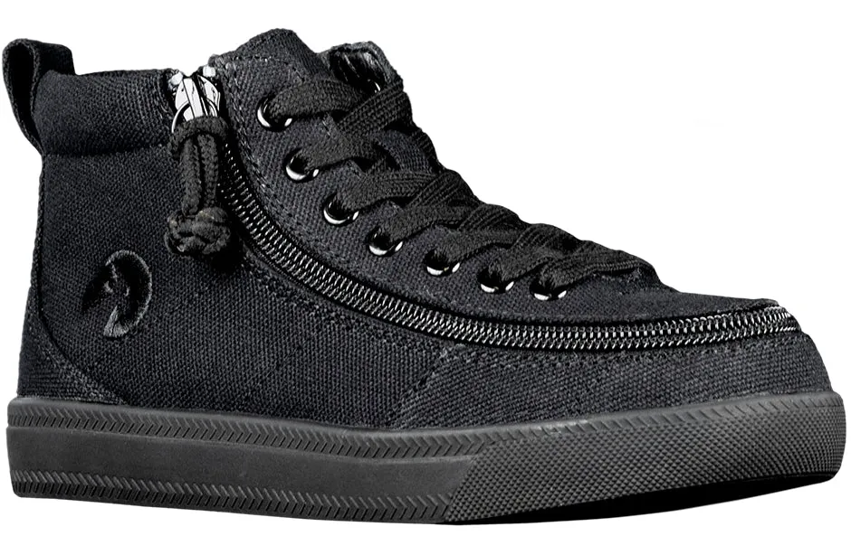 Billy Classic DIR | Black to the Floor Toddler High Top Sneakers (Wide)