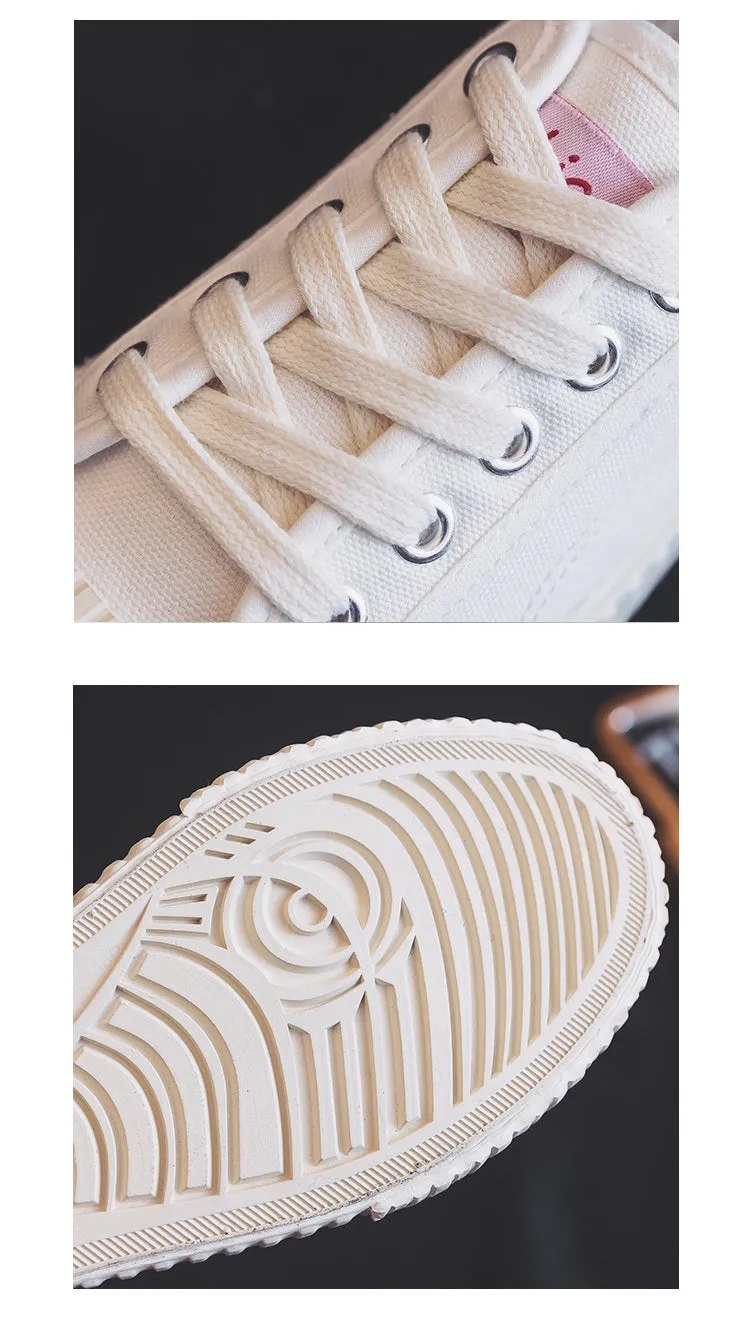 Canvas Biscuit Casual Sneakers