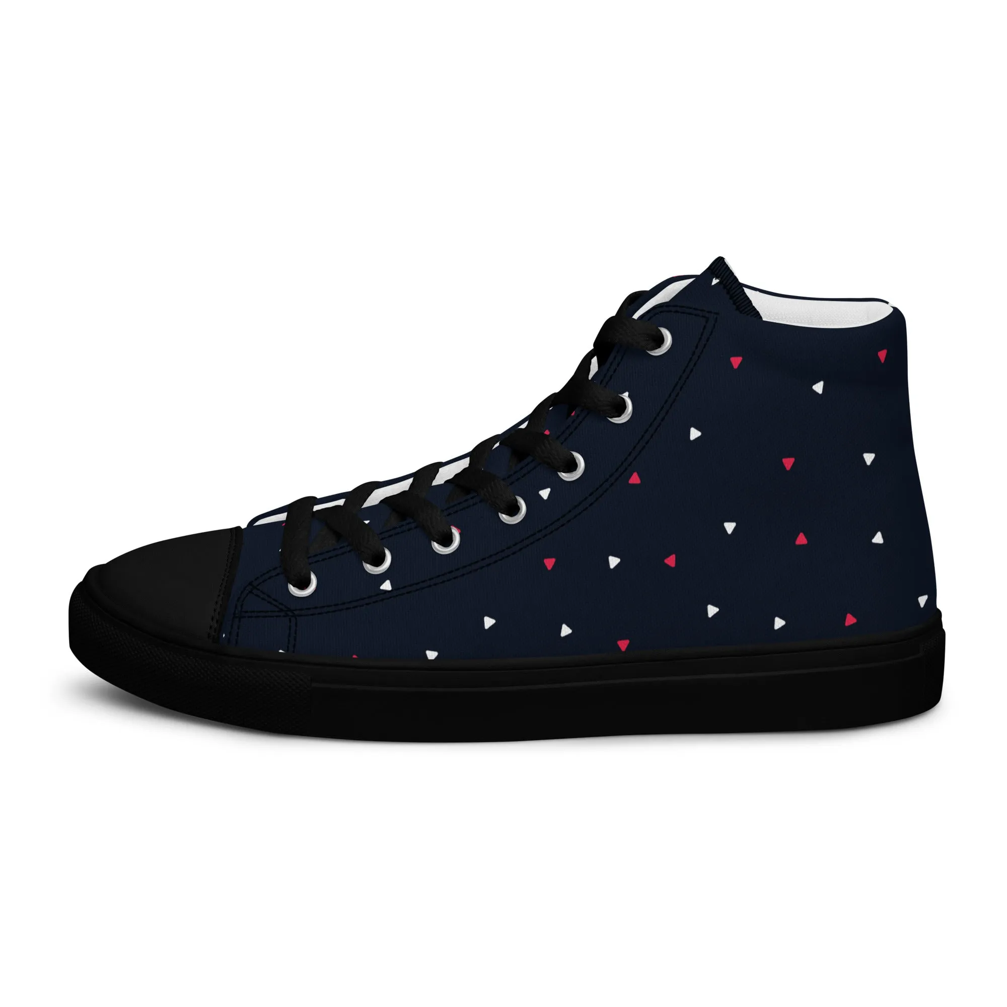 CELEBRATE GOOD TIMES Men’s High Top Canvas Shoes