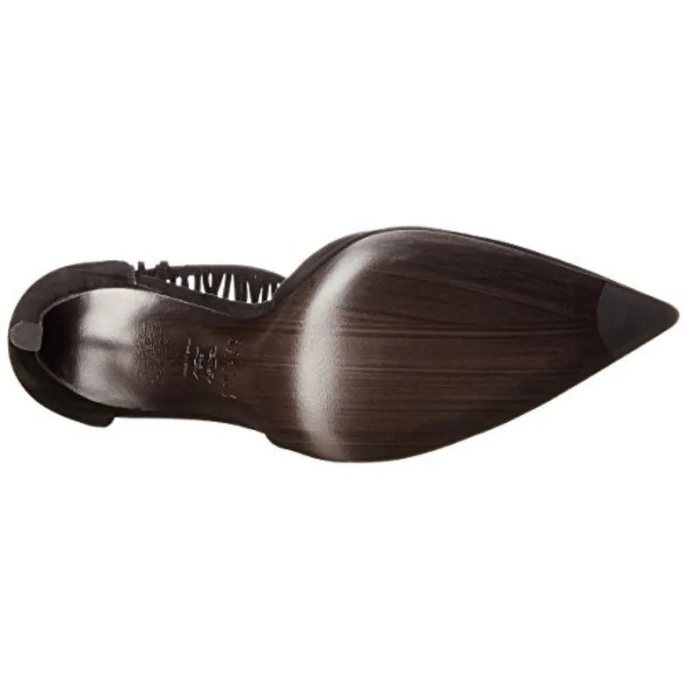 Fringelica Suede Stuart Weitzman Womens Slingback Pumps