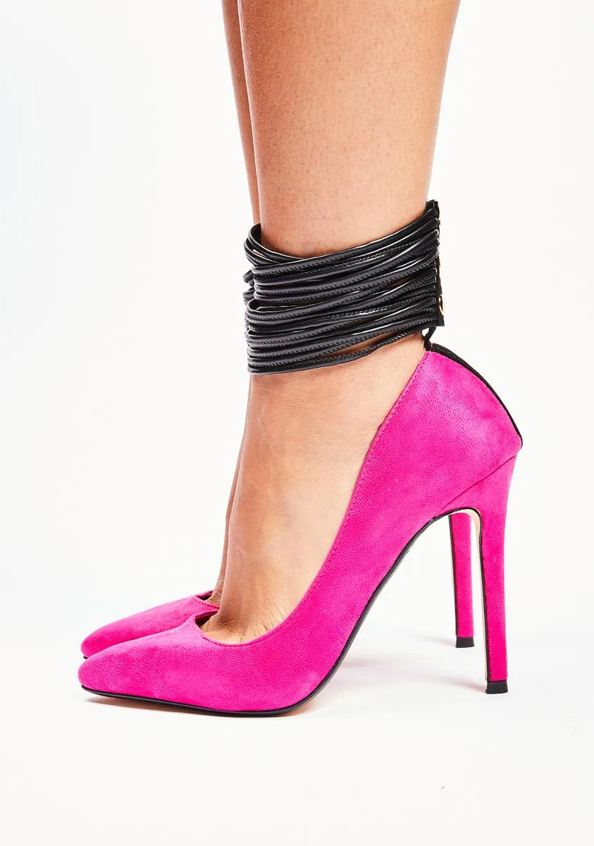 Fuchsia Reviva Heels