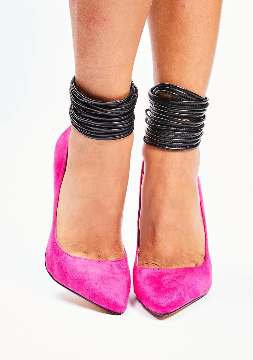 Fuchsia Reviva Heels