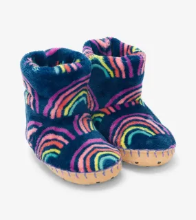 Hatley W23 Rainbow Dreams Fleece Slippers F22RDK009