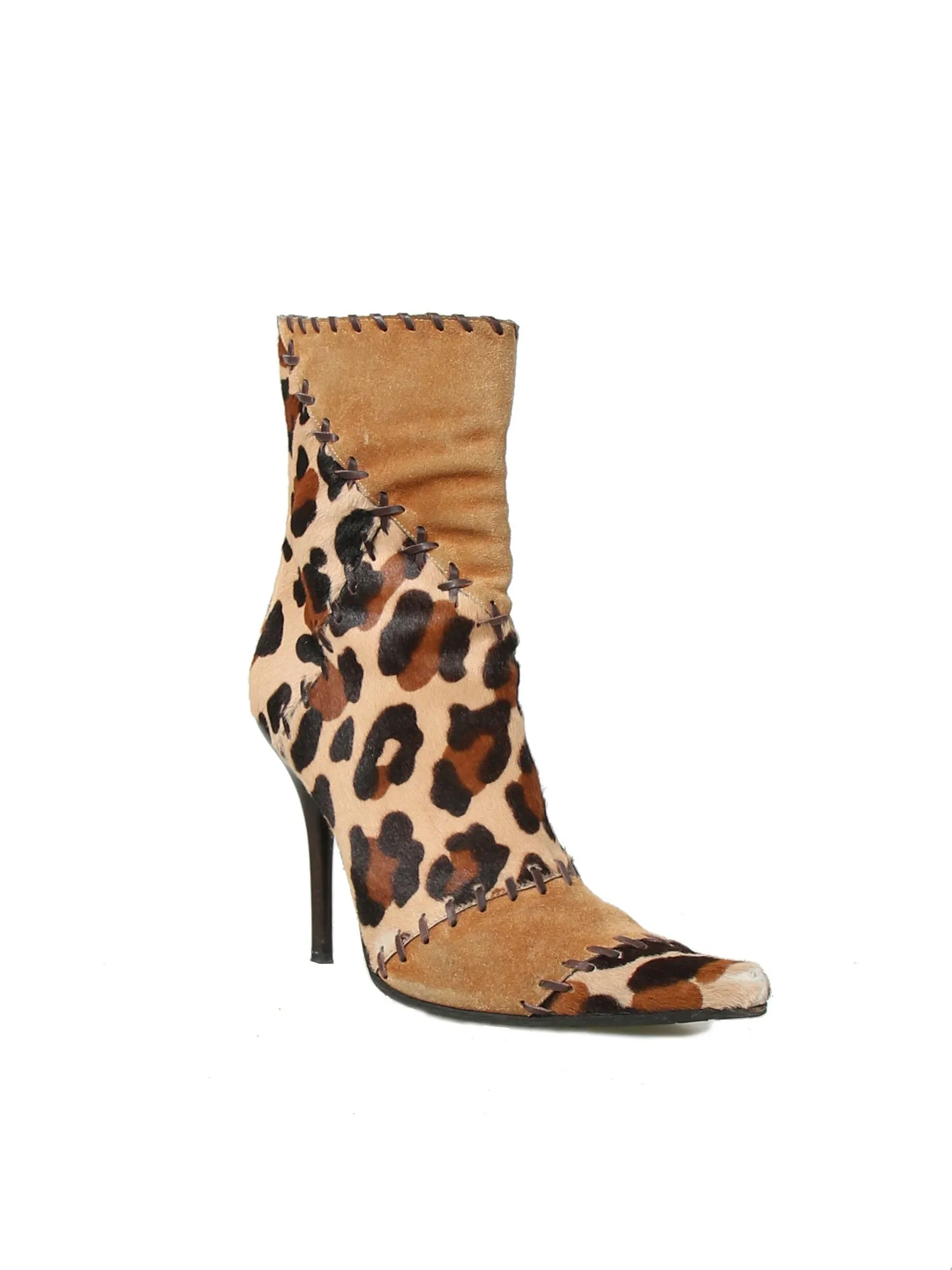 Leopard Booties