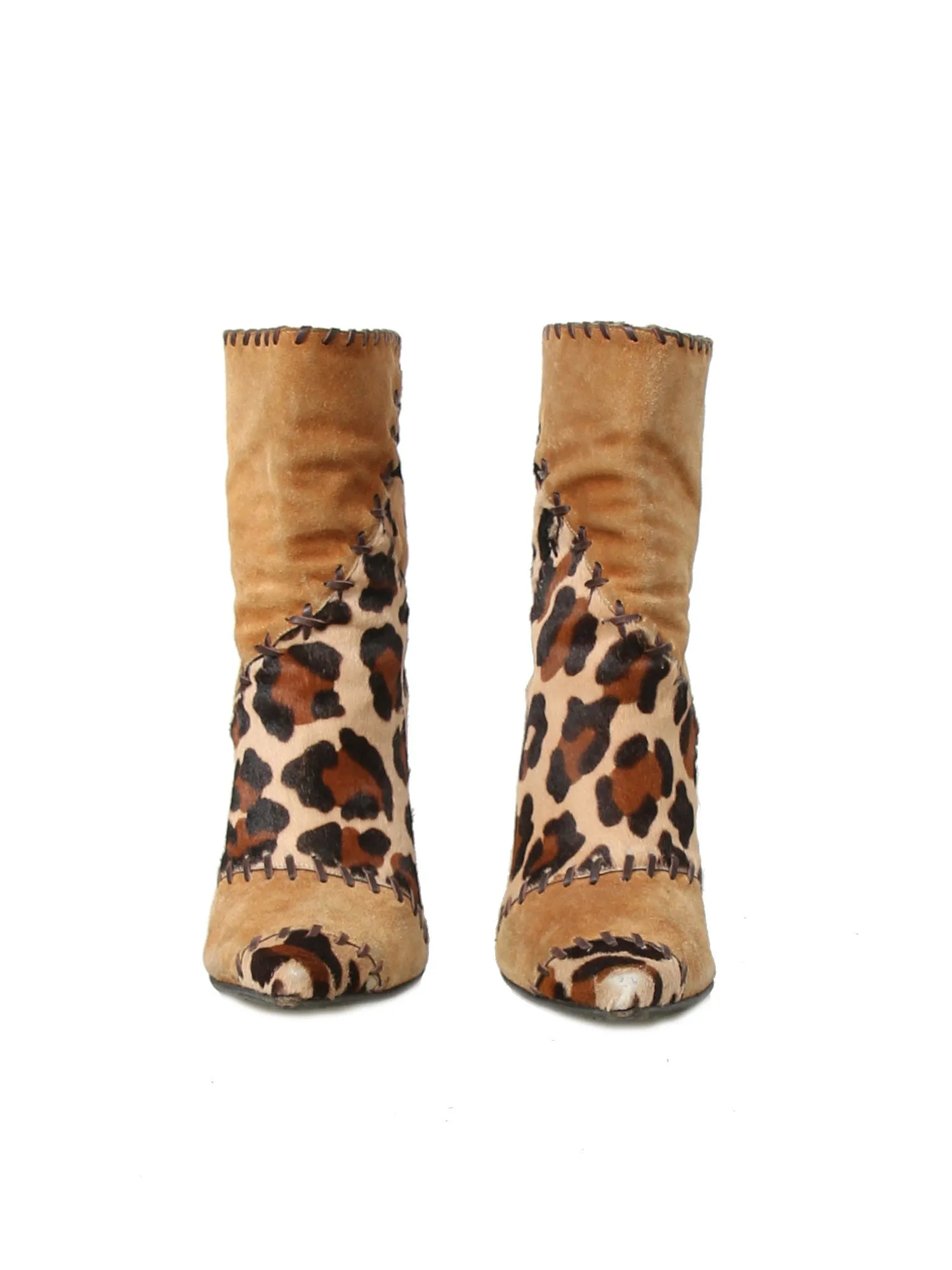 Leopard Booties