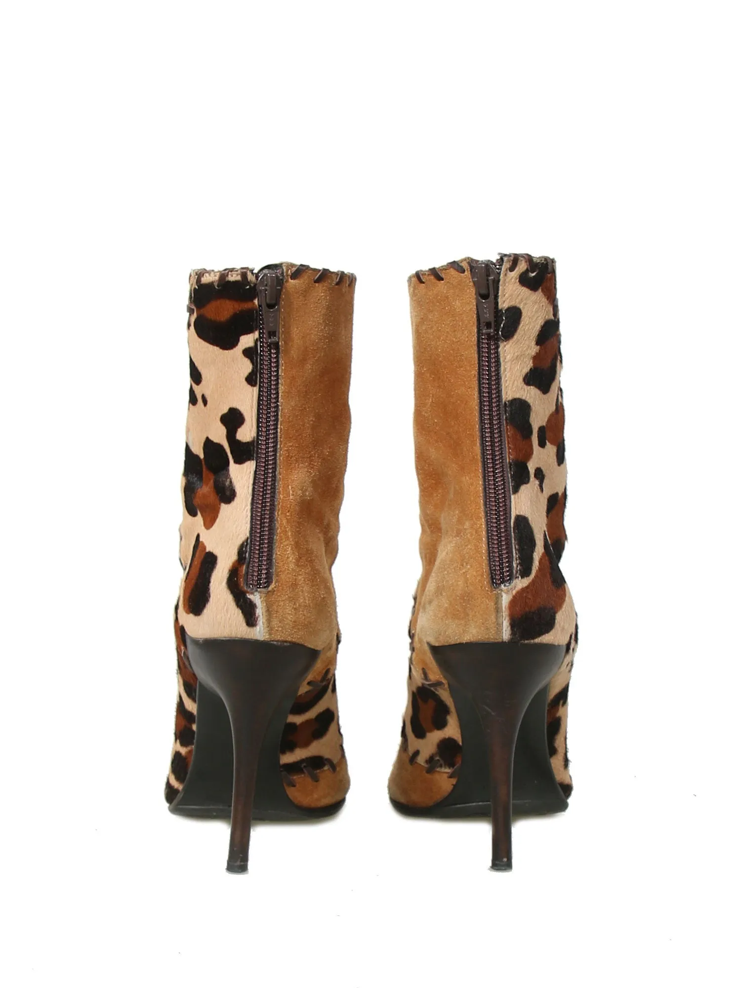 Leopard Booties