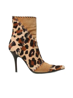 Leopard Booties