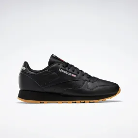 Reebok Footwear Men Classic Leather Shoes Cblack/Pugry5/Rbkg03