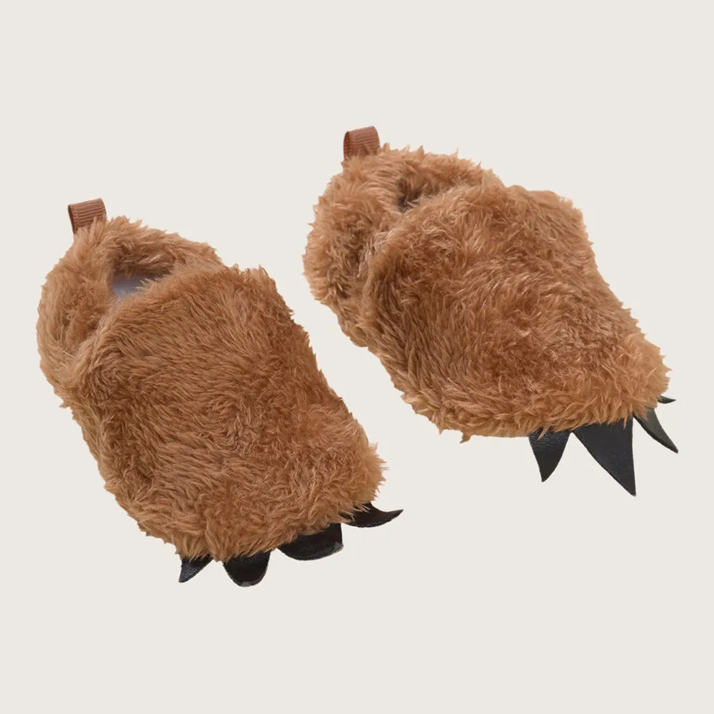 Rise Little Earthling Bear Slippers