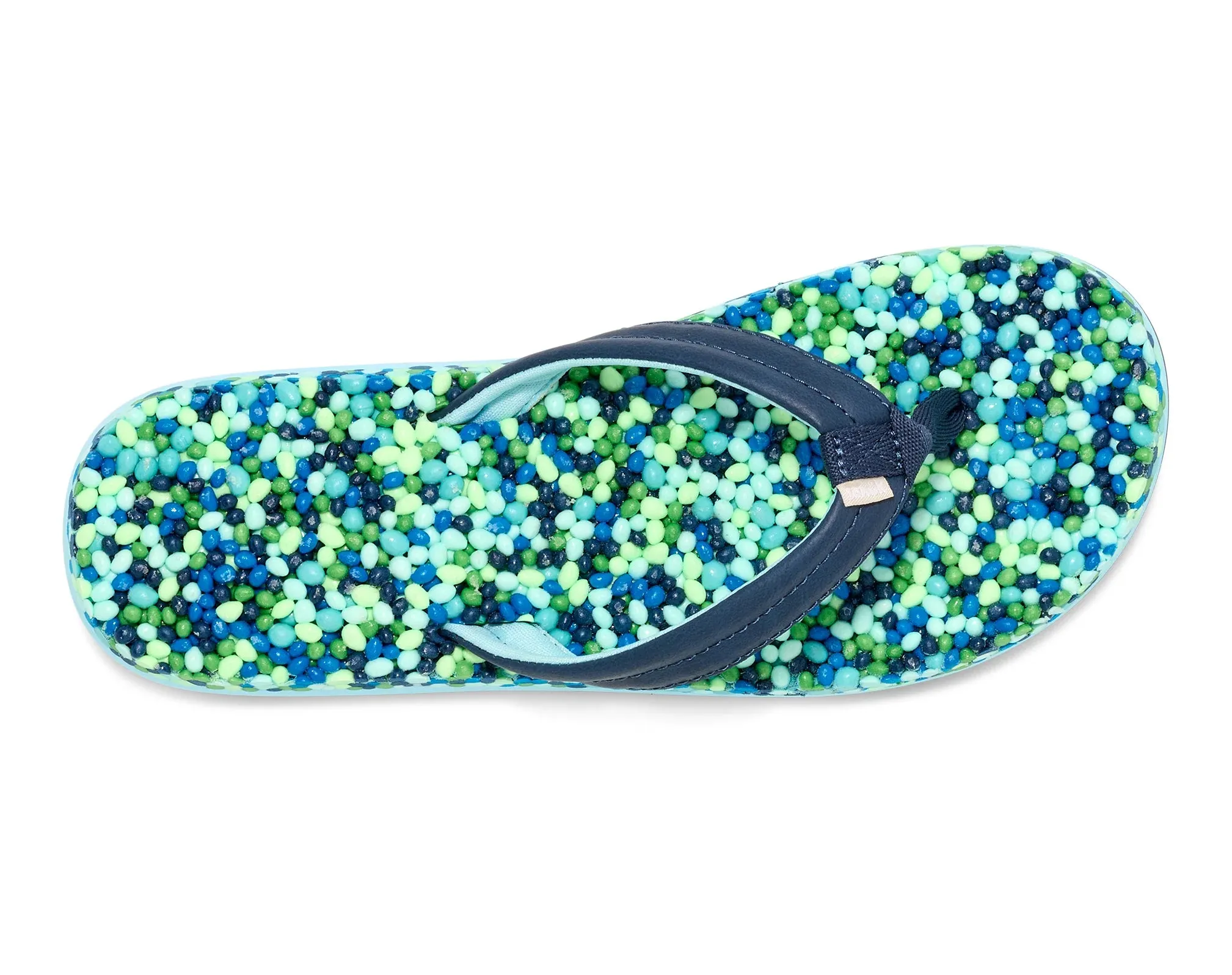 Sanuk Womens Bubblecush Sandals - Navy Multi