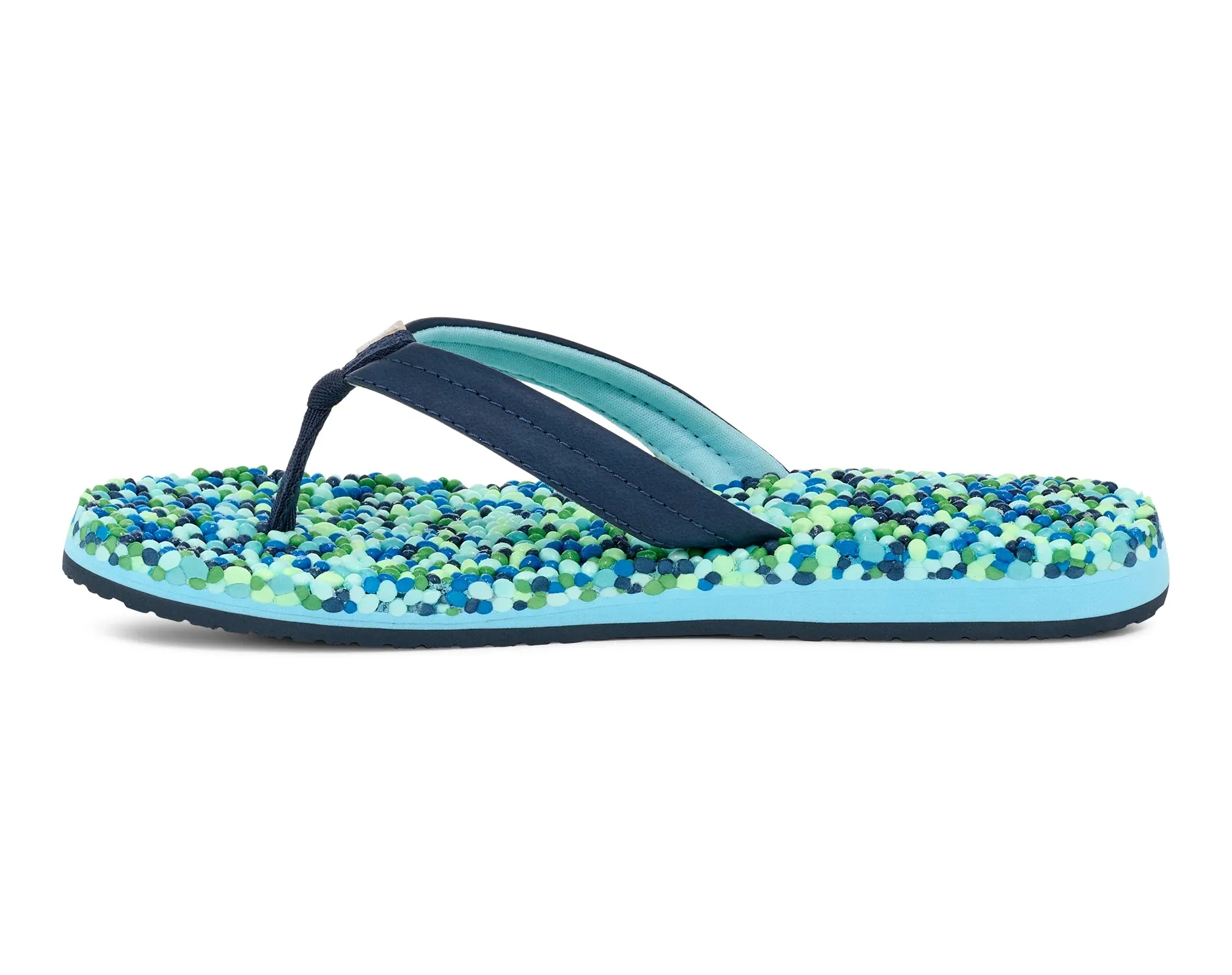Sanuk Womens Bubblecush Sandals - Navy Multi