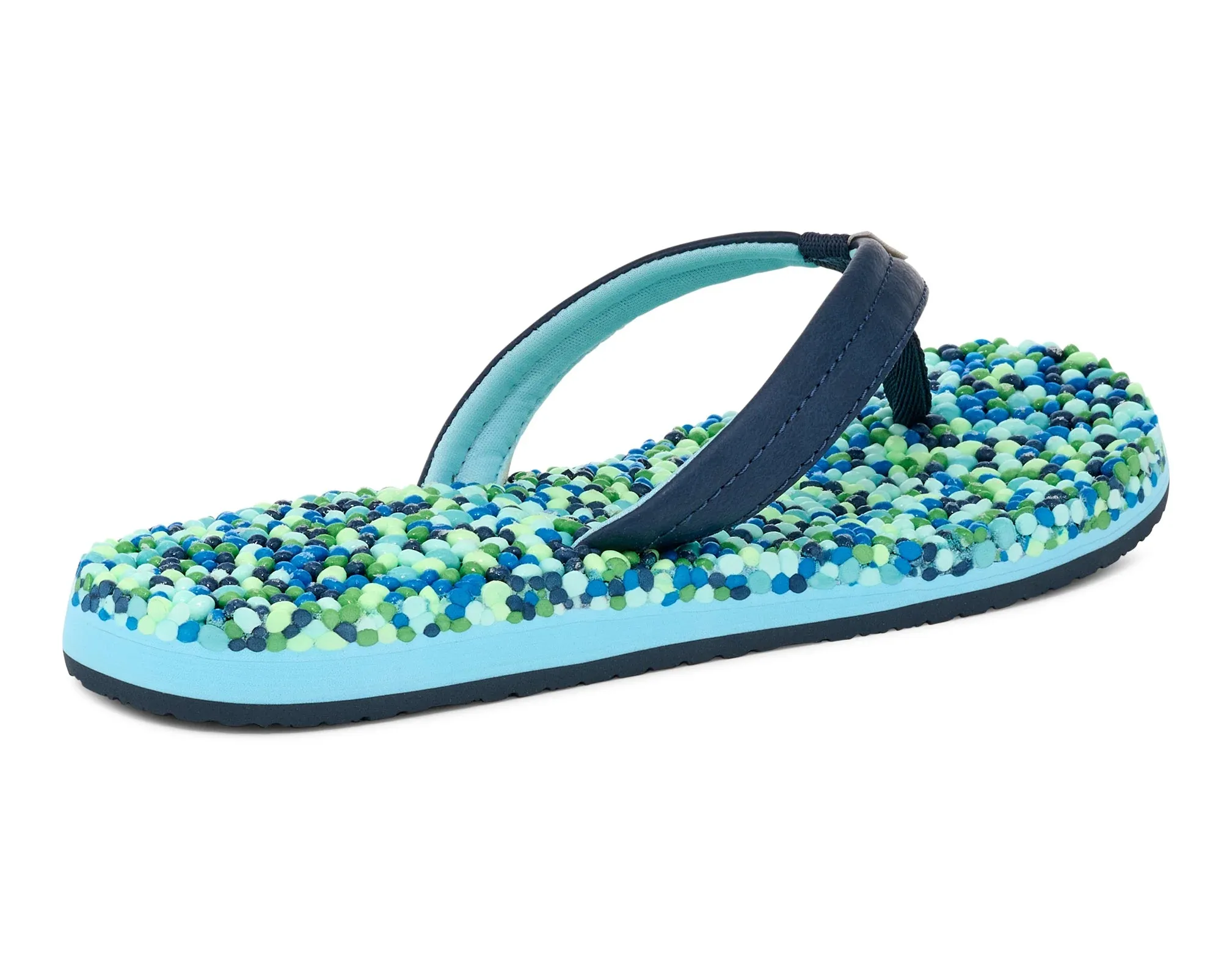 Sanuk Womens Bubblecush Sandals - Navy Multi