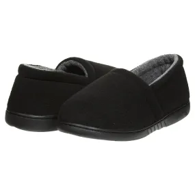 Skysole Kids Boys Fleece A-Line Slippers with Rugged Outsoles