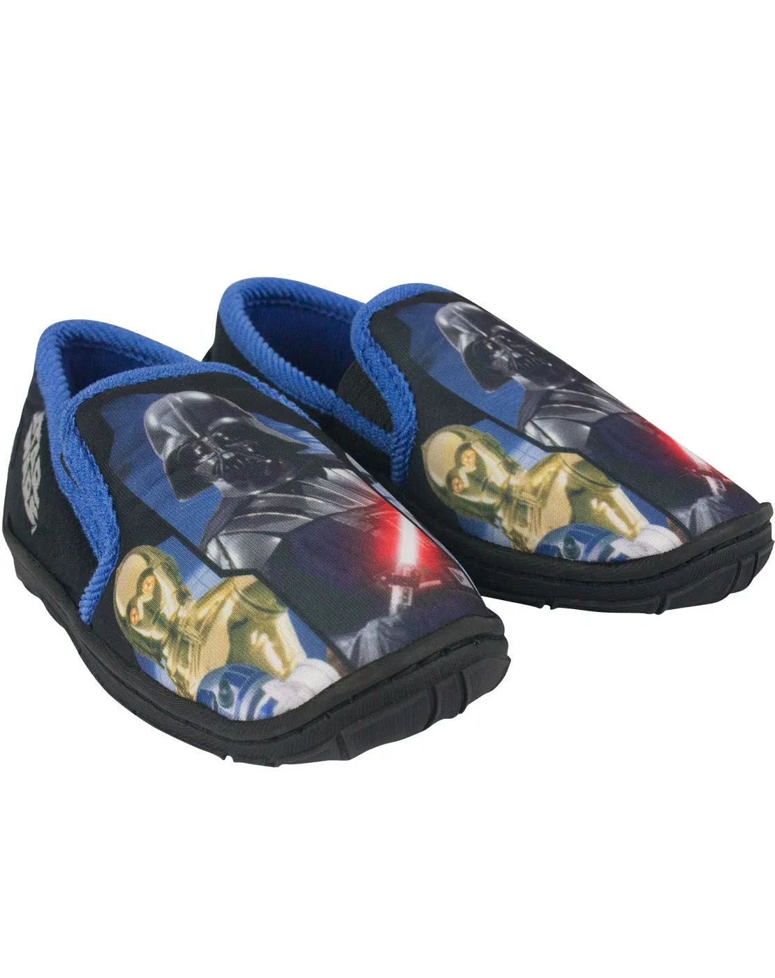 Star Wars Darth Vader Characters Black Boy's Slippers