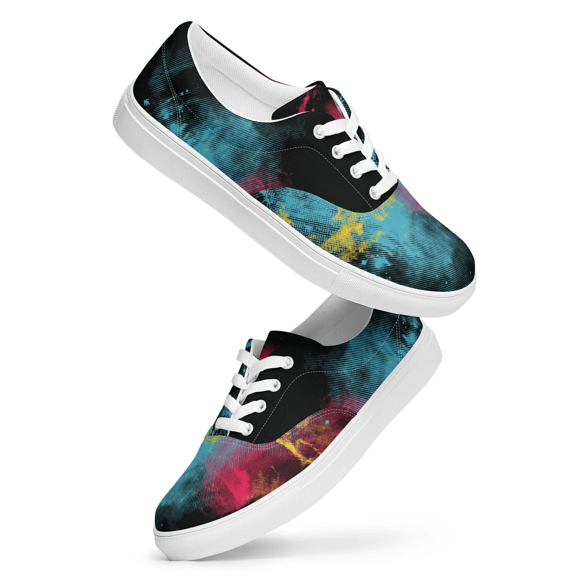 STARBURST Men’s Lace-Up Canvas Shoes