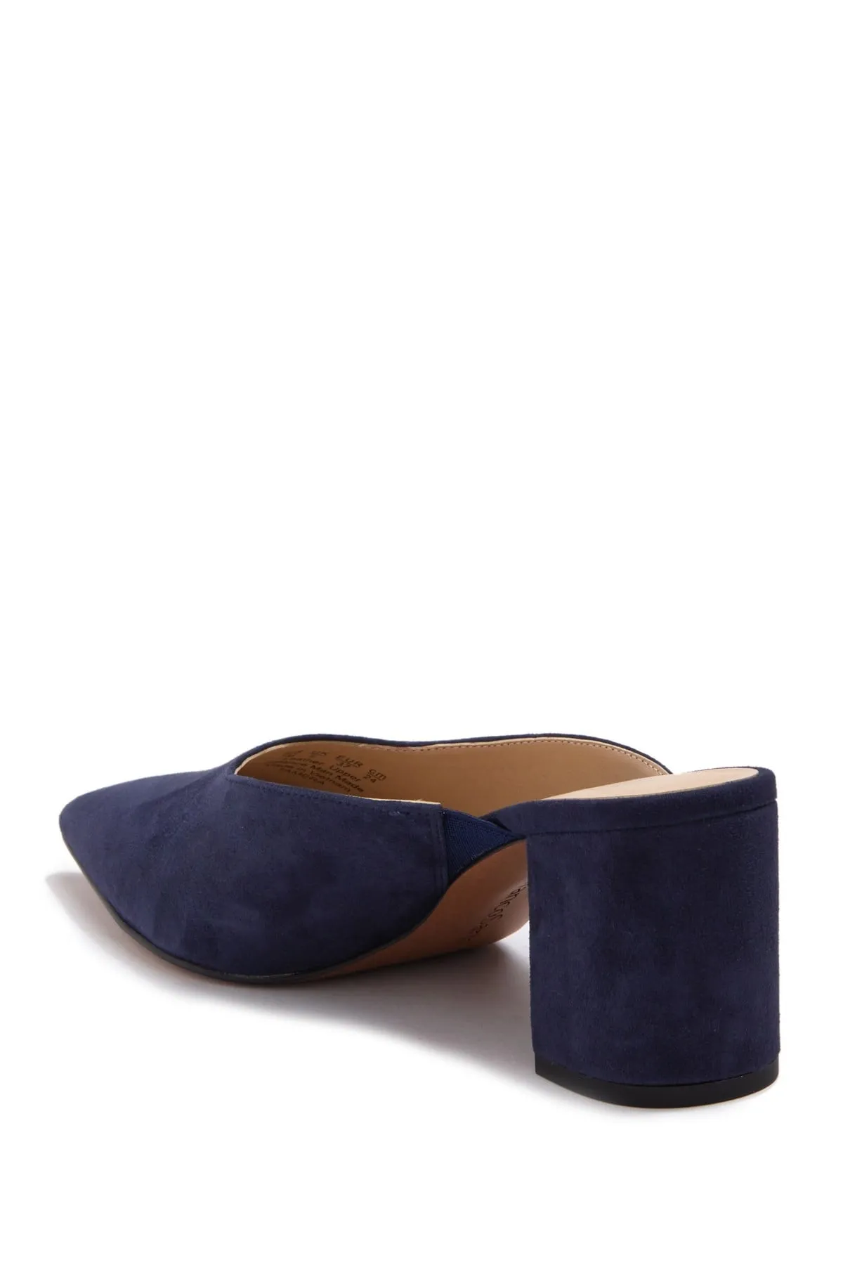 Tamera Midnight Blue Suede Franco Sarto Mule