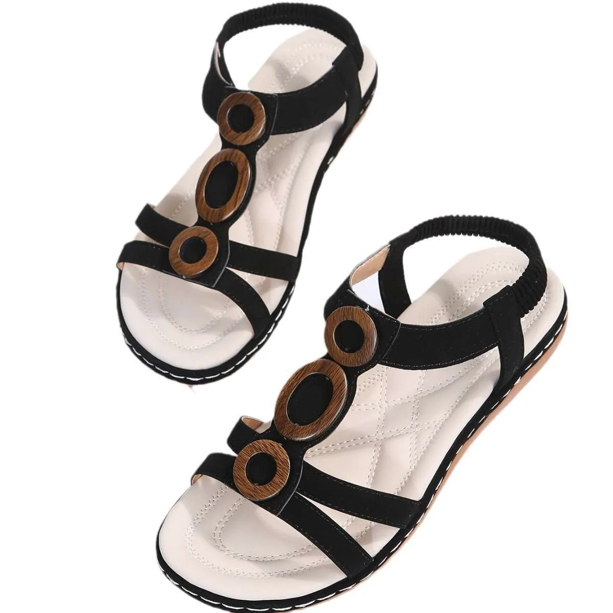 Women’s Bohemian Sandals with Ankle Strap