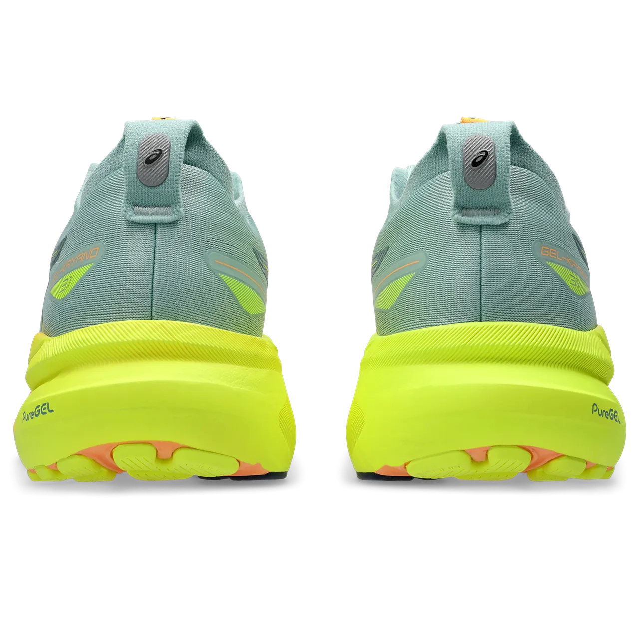 Women's GEL-Kayano 31 Paris (750 - Light Celadon/Safety Yellow)